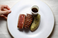 Beef Fillet Steak with Truffle Mash and Red Wine Jus