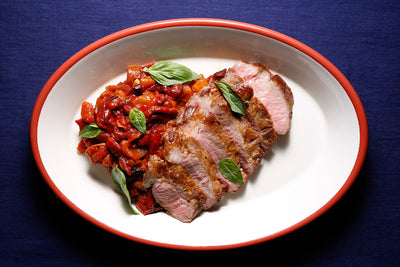 Iberico Pluma & Peperonata Recipe | HG Walter Ltd