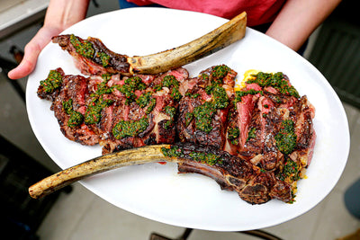 Tomahawk steak with chimichurri | HG Walter 