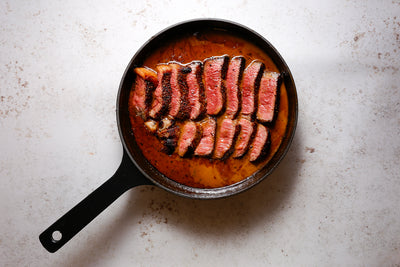 Rump Steak, Peppercorn Sauce