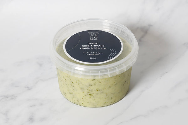 Garlic, Rosemary and Lemon Marinade | HG Walter Ltd