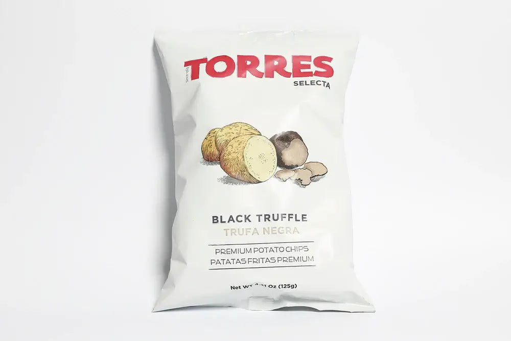 Torres Selecta Black Truffle Potato Chips 125g | HG Walter Ltd